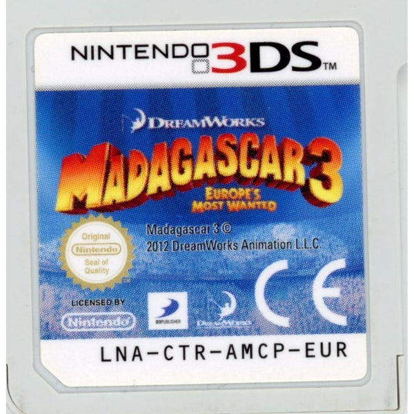 Nintendo 3DS - DreamWorks Madagascar 3