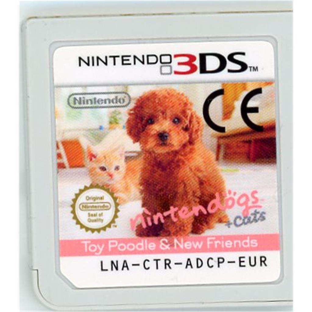 Nintendo 3DS - Nintendogs + Cats: Zwergpudel & neue Freunde