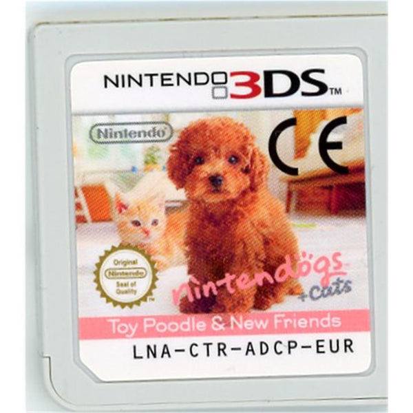 Nintendo 3DS - Nintendogs + Cats: Zwergpudel & neue Freunde