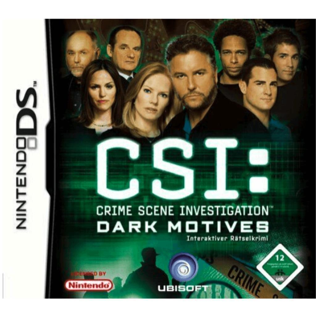 Nintendo DS - CSI: Crime Scene Investigation - Dark Motives