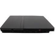 Sony PlayStation 2 PS2 Konsole Slim SCPH-75004 Schwarz - alle Kabel - guter Zustand
