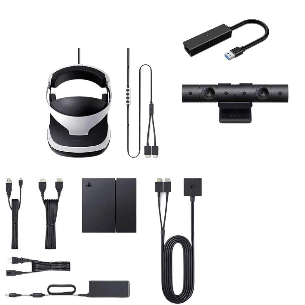 PS4 / PS5 PlayStation 4 / 5 - VR Brille Virtual Reality V1 + Camera