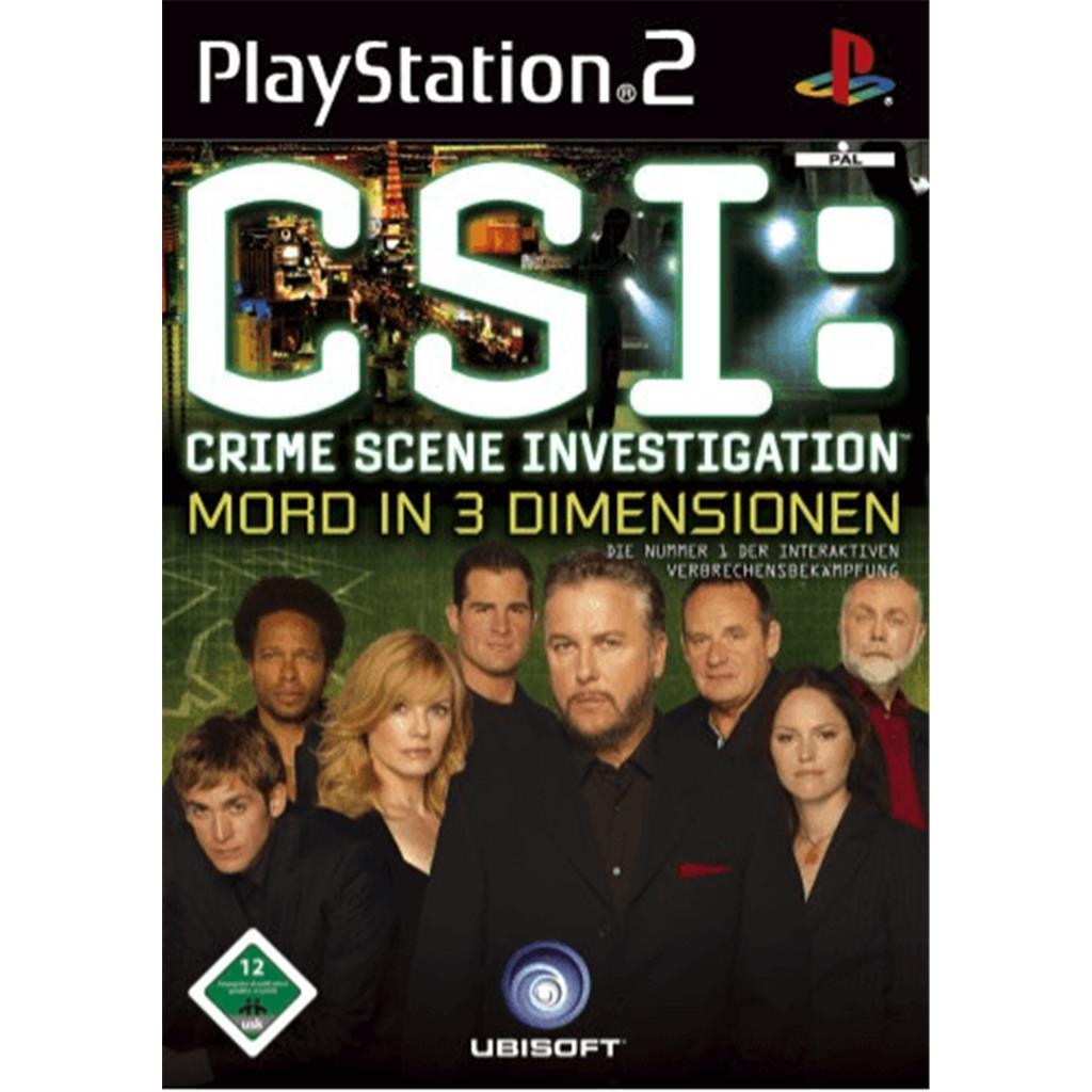 Sony PlayStation 2 - CSI: Crime Scene Investigation: Mord in 3 Dimensionen