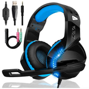 Beexcellent GM-1 Kabelgebundenes 3,5-mm-Over-Ear-Pro-Gaming-Headset