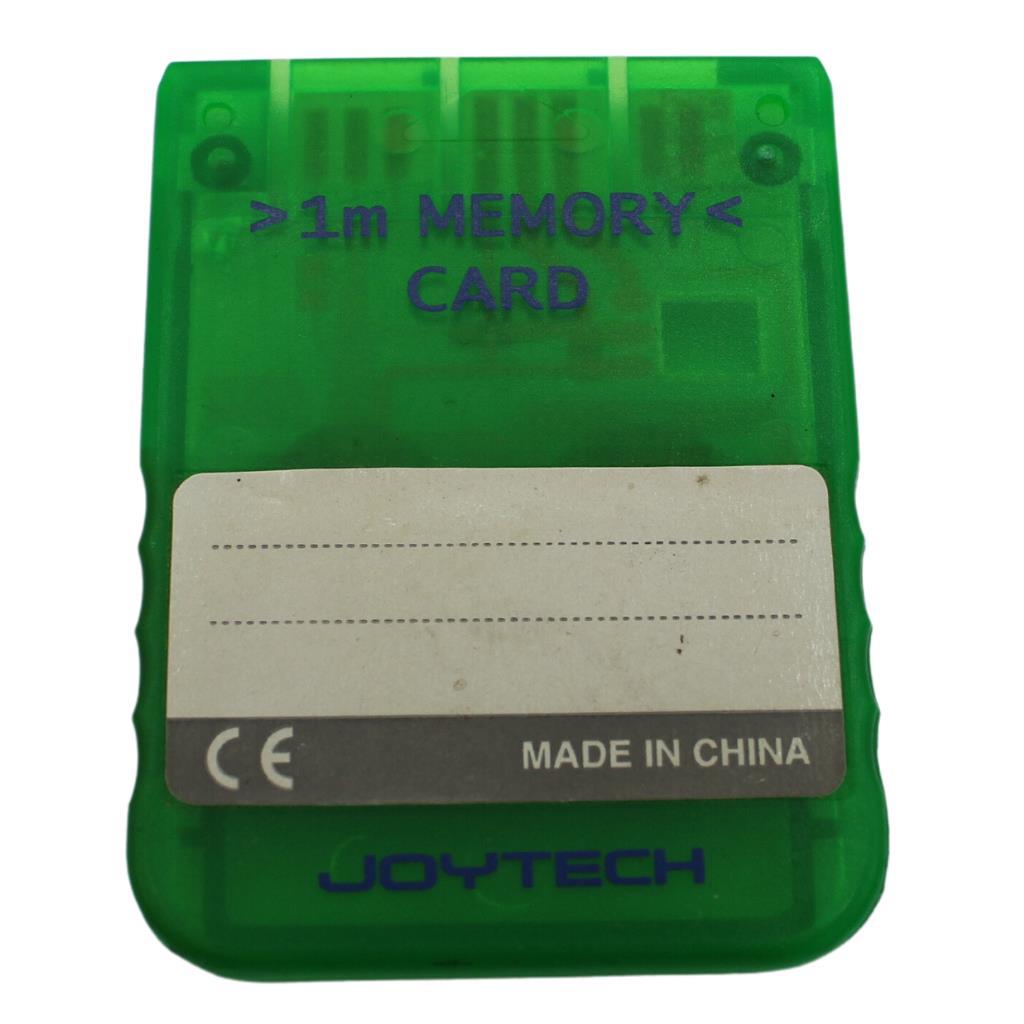 PS1 PlayStation 1 - Joytech 1M Memory Card - Grün