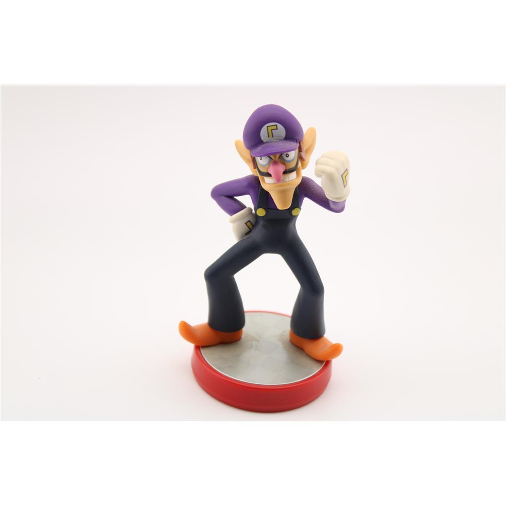 Nintendo Amiibo Figur - Waluigi Super Mario Collection - sehr guter Zustand