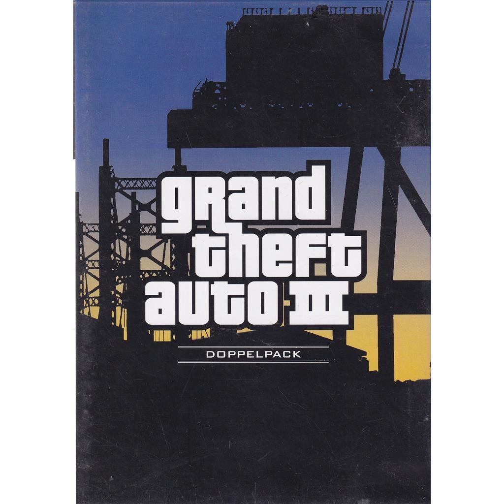 Sony PlayStation 2 - Grand Theft Auto III - aus Doppelpack Version