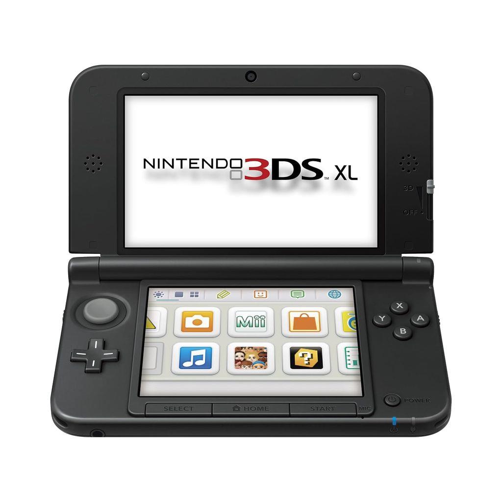 Nintendo 3DS XL - Handheld Konsole - mit Ladekabel - Schwarz
