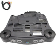 Nintendo 64 - Konsole - alle Kabel + Jumper Pak - Schwarz