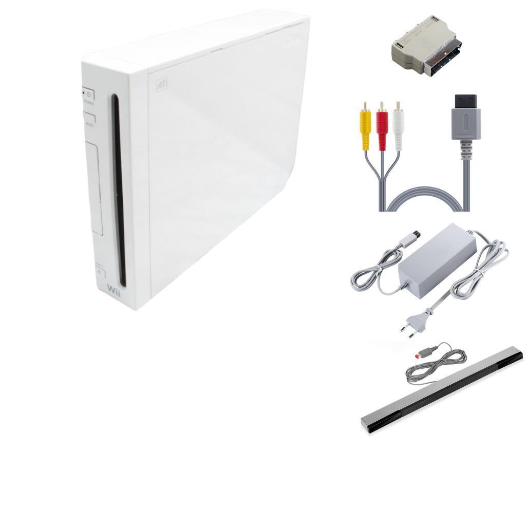 Nintendo Wii - Konsole - Komplettpaket - RVL-001 - Weiß