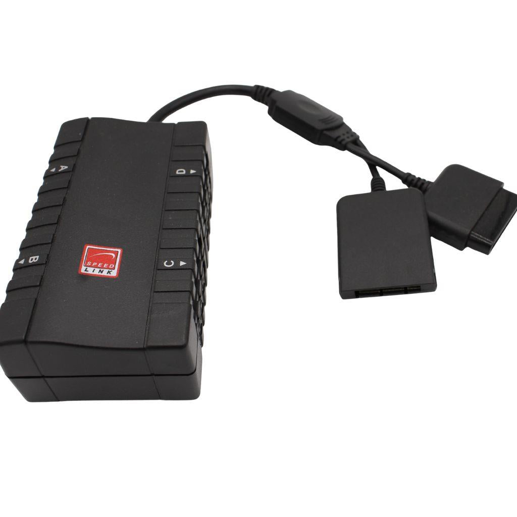 Sony PlayStation 2 - Speedlink Multiplayer Adapter 4 Spieler - Schwarz