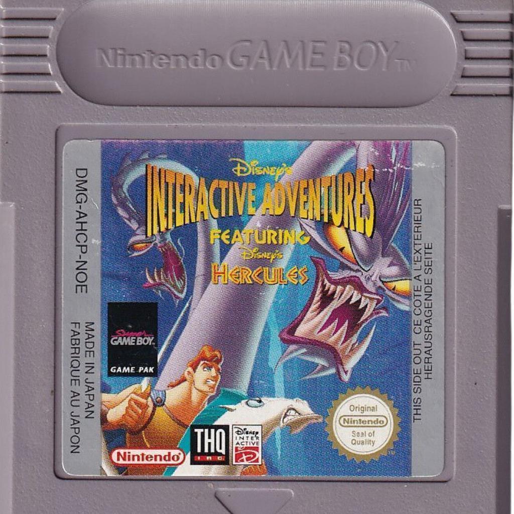 Nintendo Game Boy - Disney's Interaktive Abenteuer mit Disneys Hercules