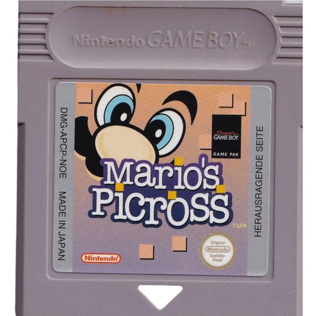 Nintendo GameBoy Classic - Mario's Picross