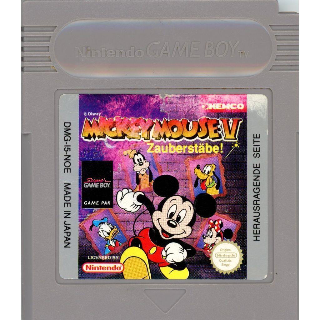 Nintendo Game Boy - Mickey Mouse V: Zauberstäbe!