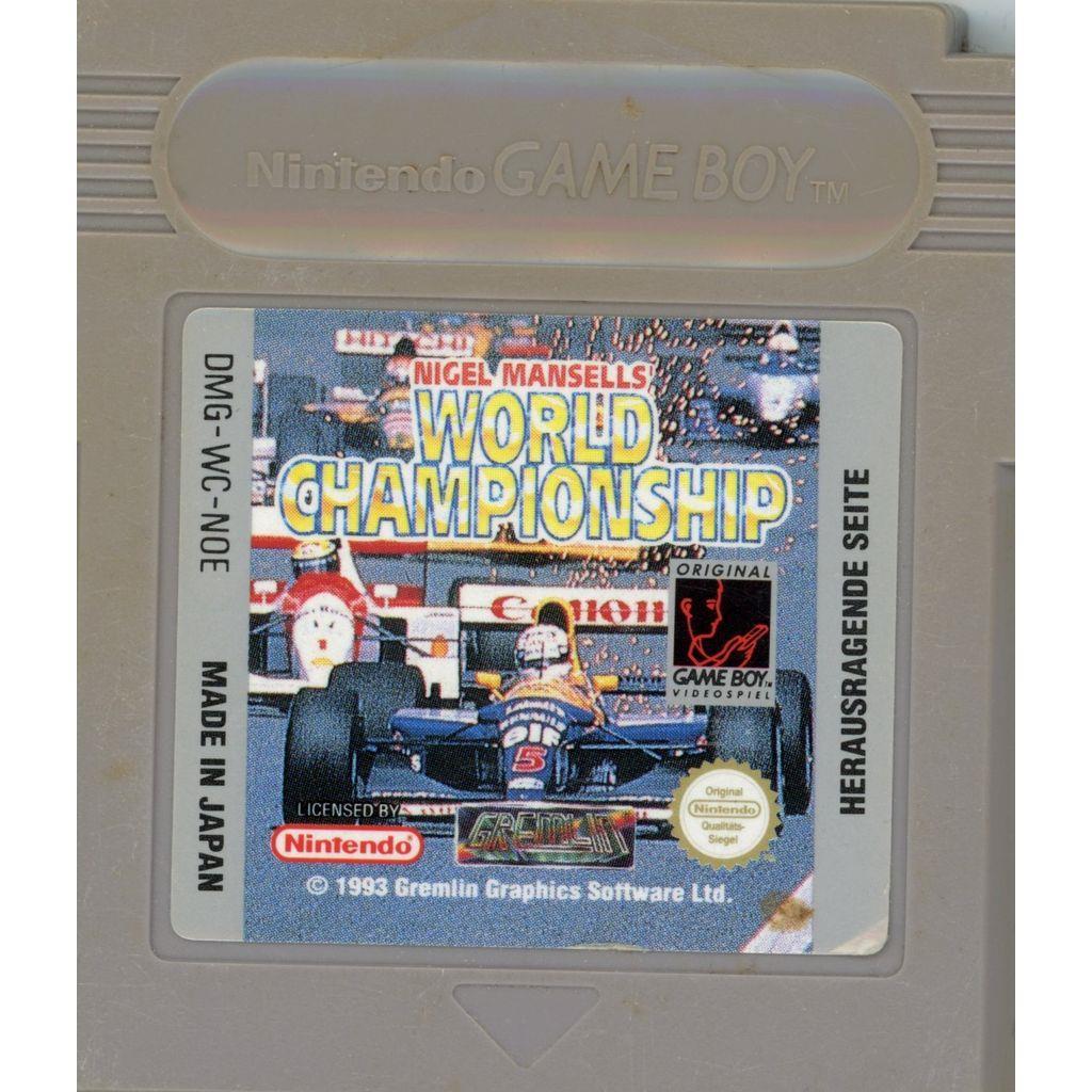Nintendo Game Boy - Nigel Mansells World Championship