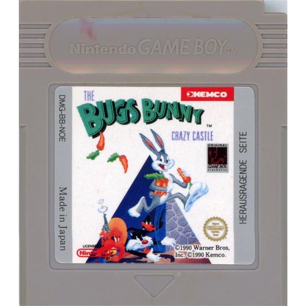 Nintendo Game Boy - The Bugs Bunny Crazy Castle