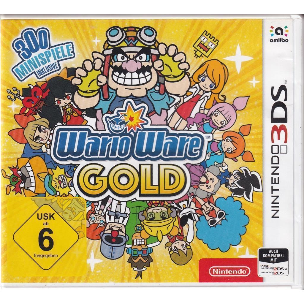 Nintendo 3DS - Wario Ware Gold
