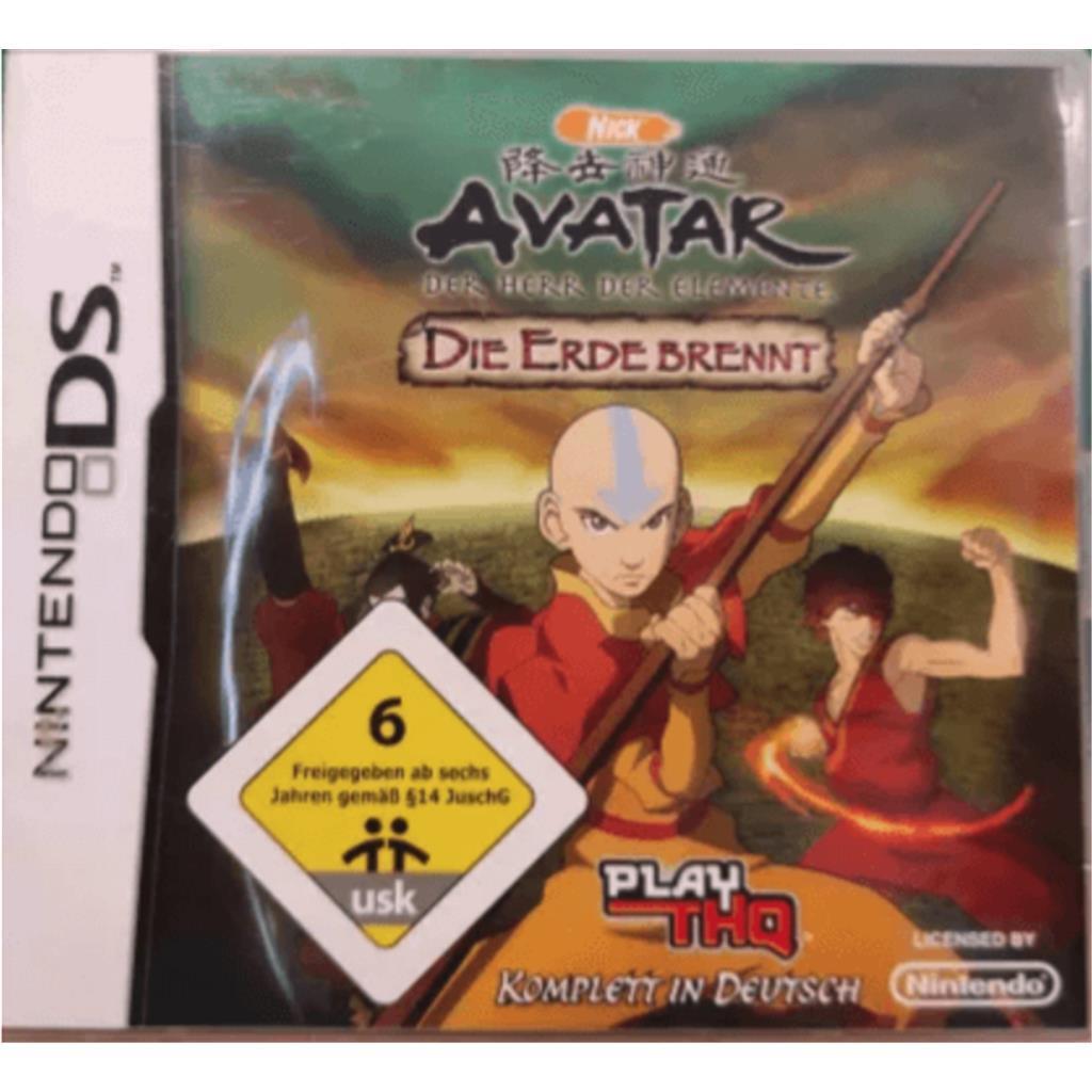Nintendo DS - Avatar: Der Herr der Elemente - Die Erde Brennt