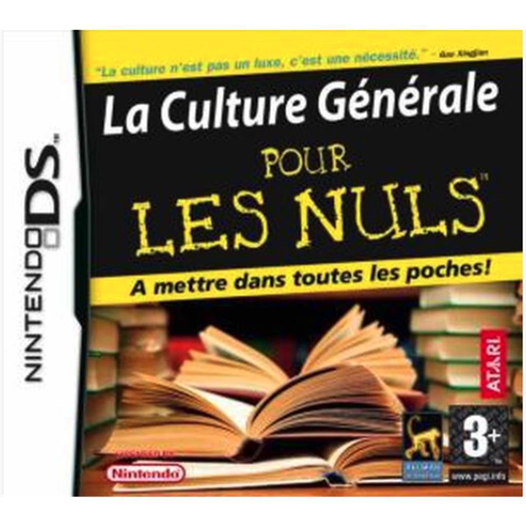 Nintendo DS - La Culture Generale Pour Les Nuls FR Version