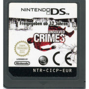 Nintendo DS - Unsolved Crimes