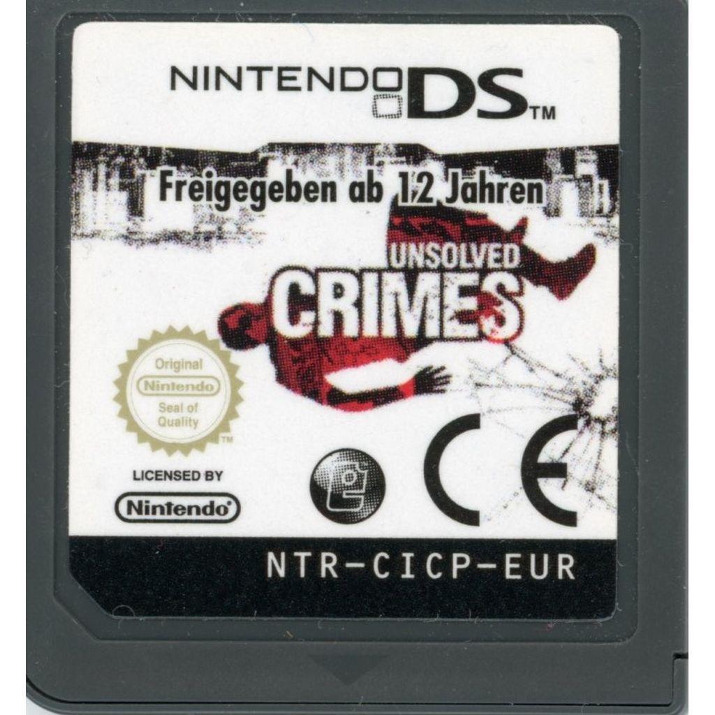 Nintendo DS - Unsolved Crimes