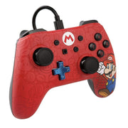 Nintendo Switch - POWER A Super Mario Wired Controller - Rot