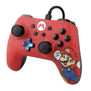 Nintendo Switch - POWER A Super Mario Wired Controller - Rot