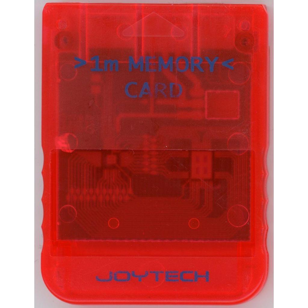 Sony PlayStation 1 - Joytech Memory Card 1m - Rot