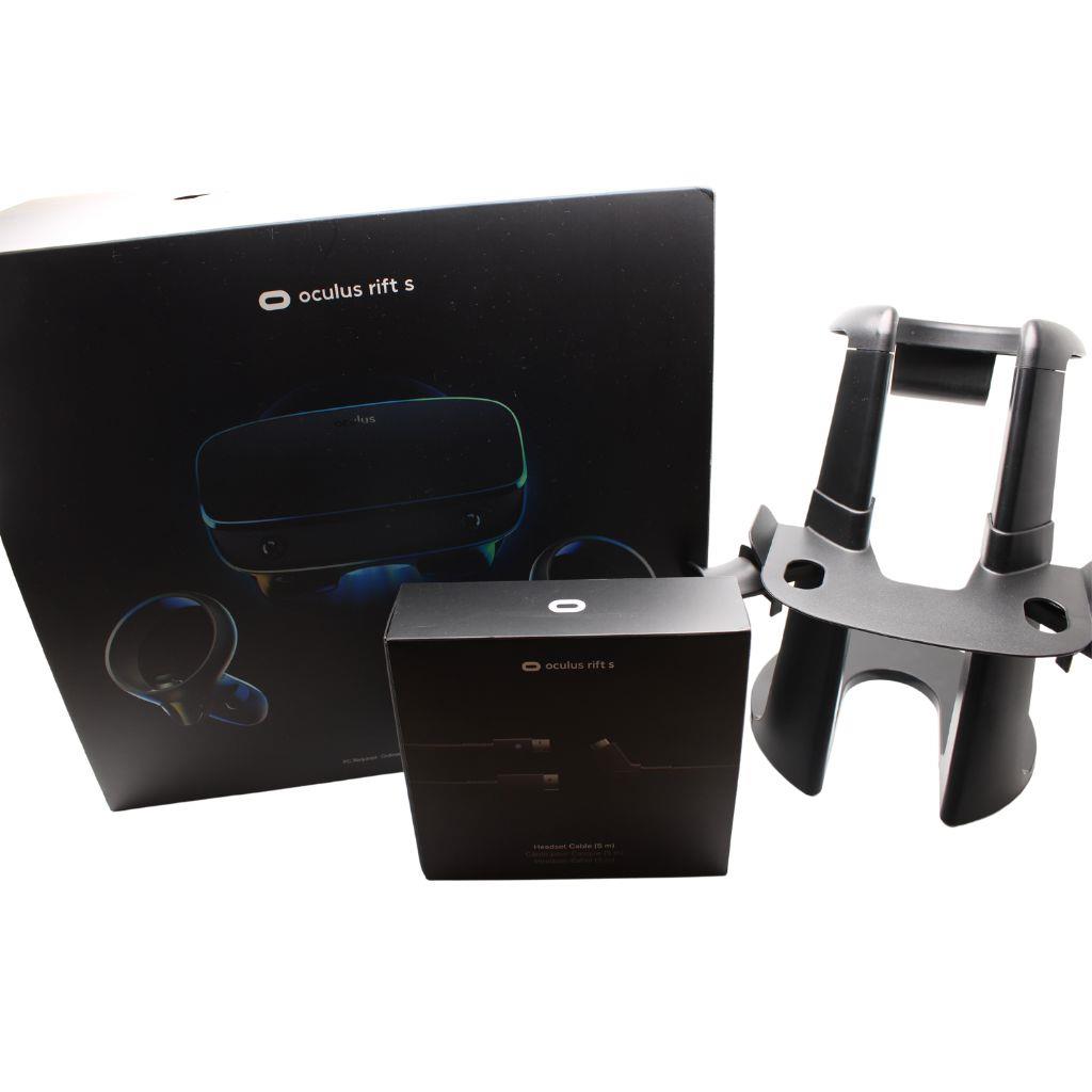 Oculus Rift S VR-Headset - Schwarz - mit OVP + Zubehör - sehr guter Zustand