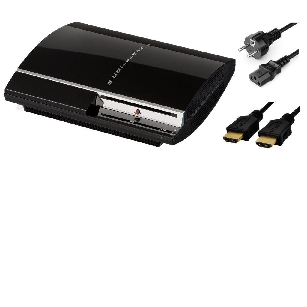 Sony PlayStation 3 80GB Fat Piano Black - guter Zustand