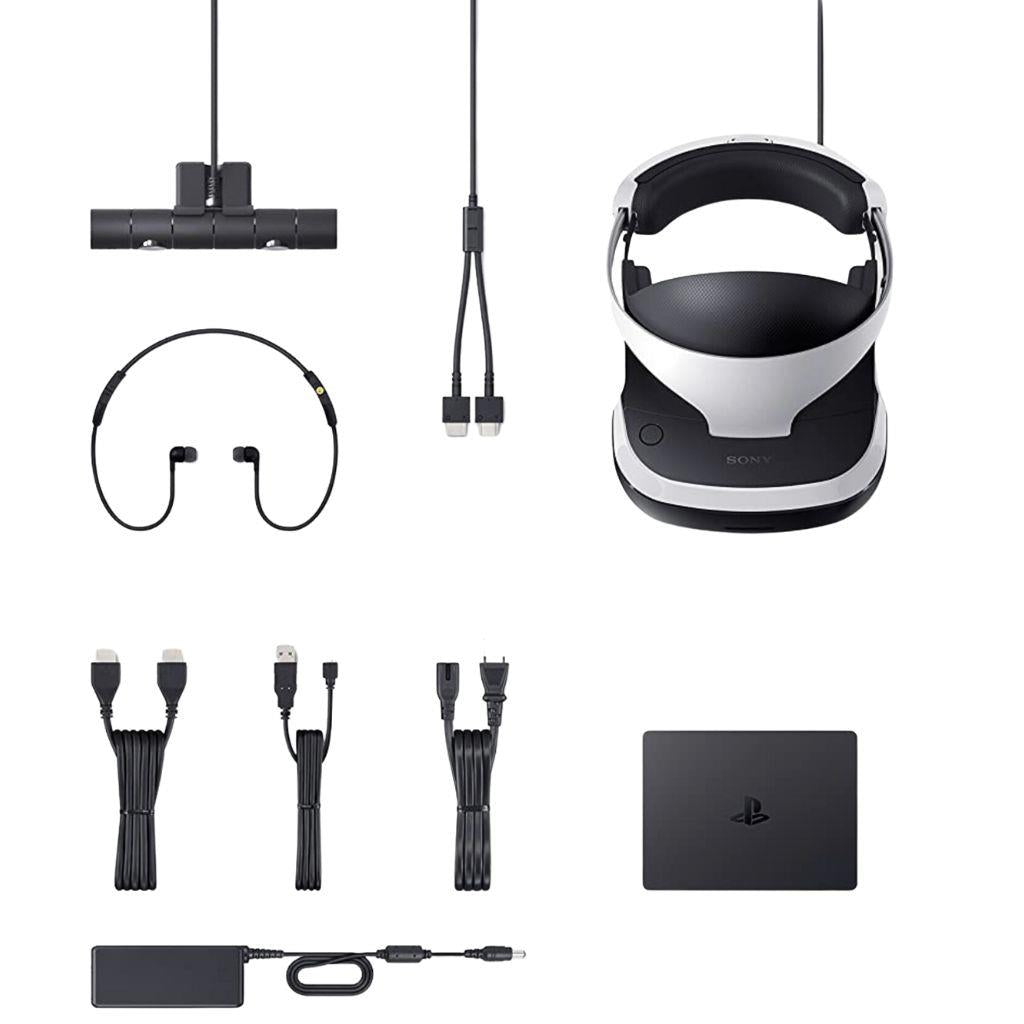 Sony PlayStation 4 - VR Brille Virtual Reality V2 + Kamera - alle Kabel