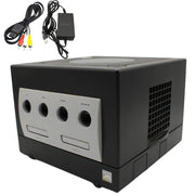 Nintendo GameCube - Konsole - DOL-001 - alle Kabel - Schwarz