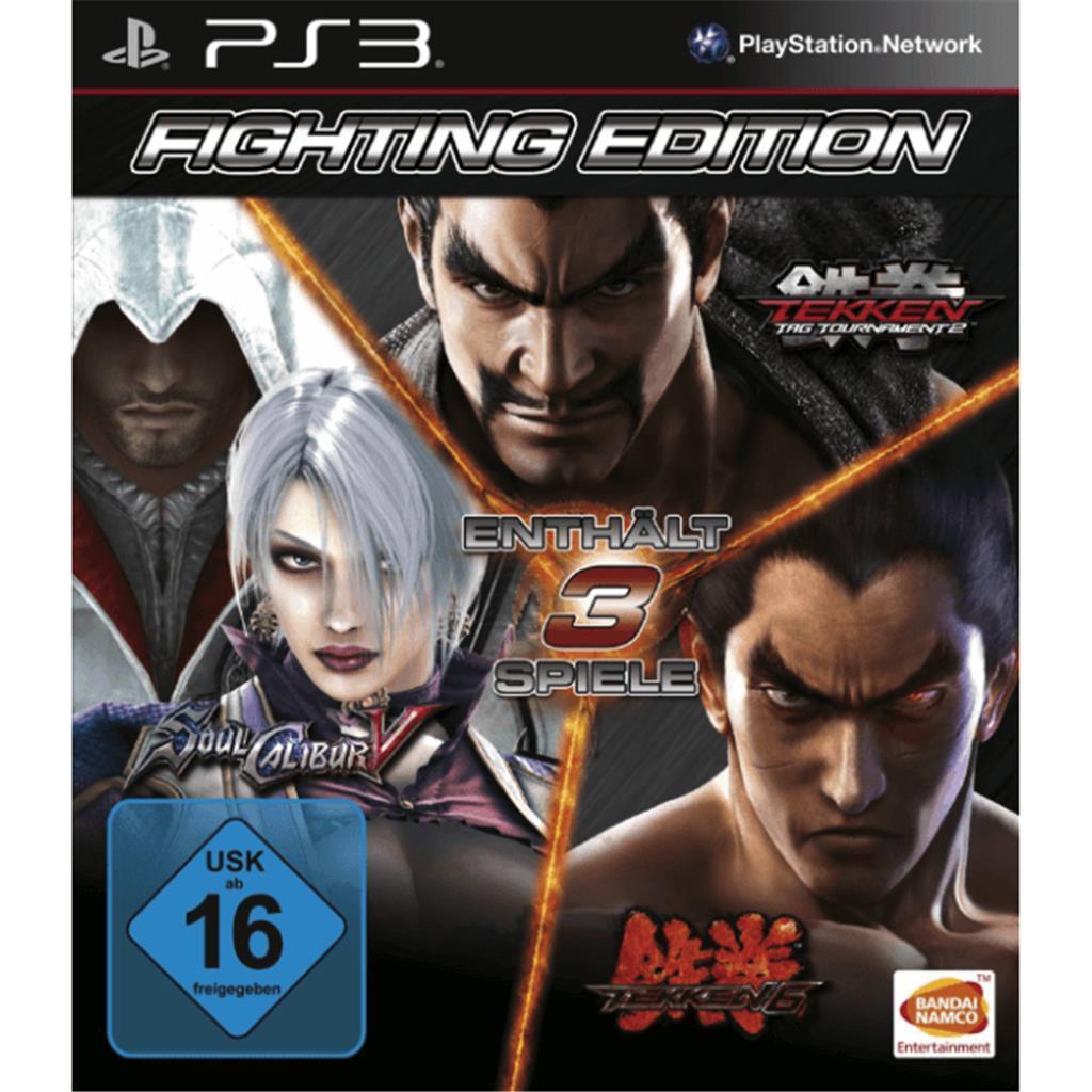 Sony PlayStation 3 - Fighting Edition: Tekken 6 / Tekken Tag Tournament 2 / SoulCalibur V