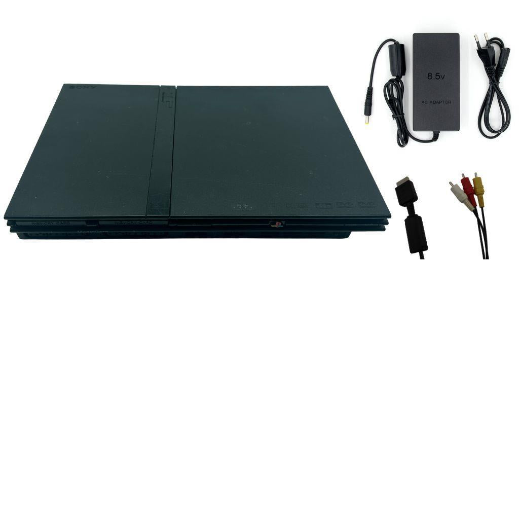 Sony PlayStation 2 Slim - Konsole - SCPH-70004 - Schwarz