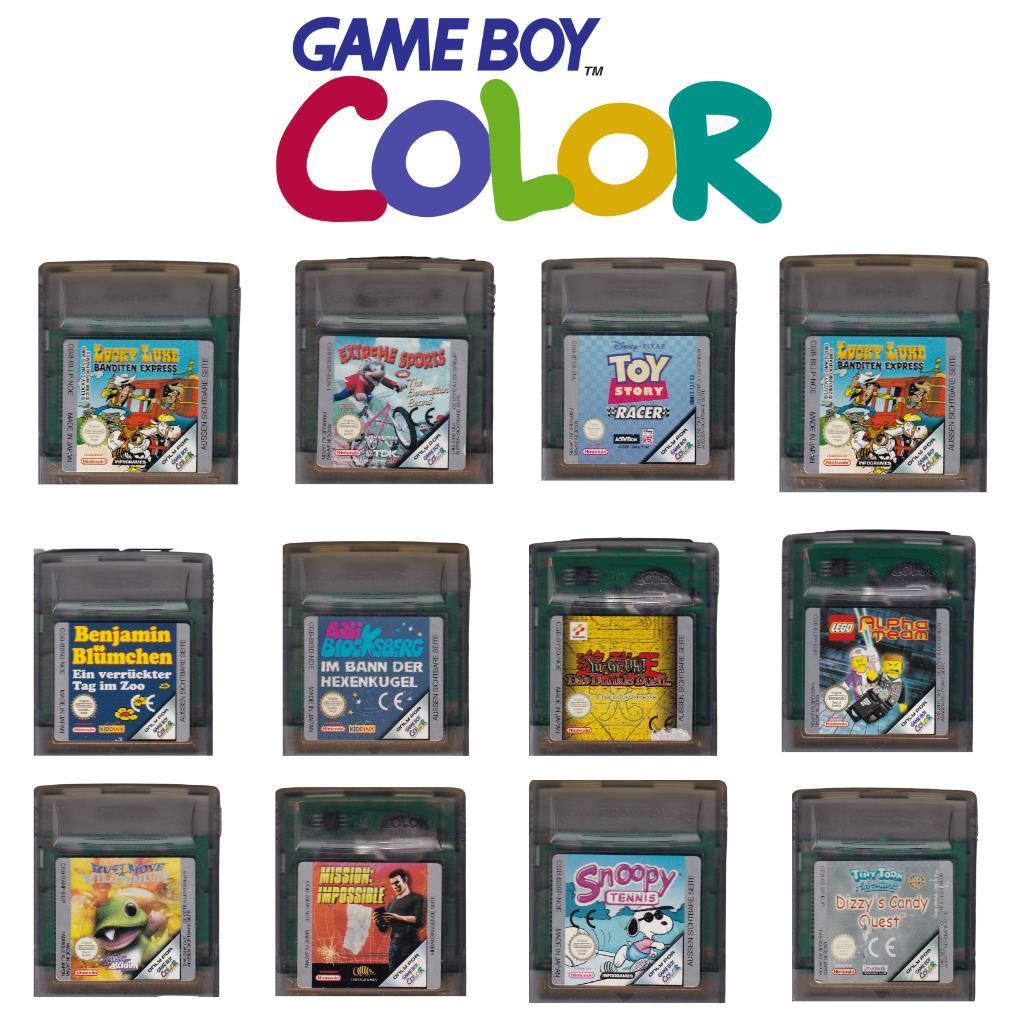 Nintendo Game Boy Color - Auswahl - Klassiker