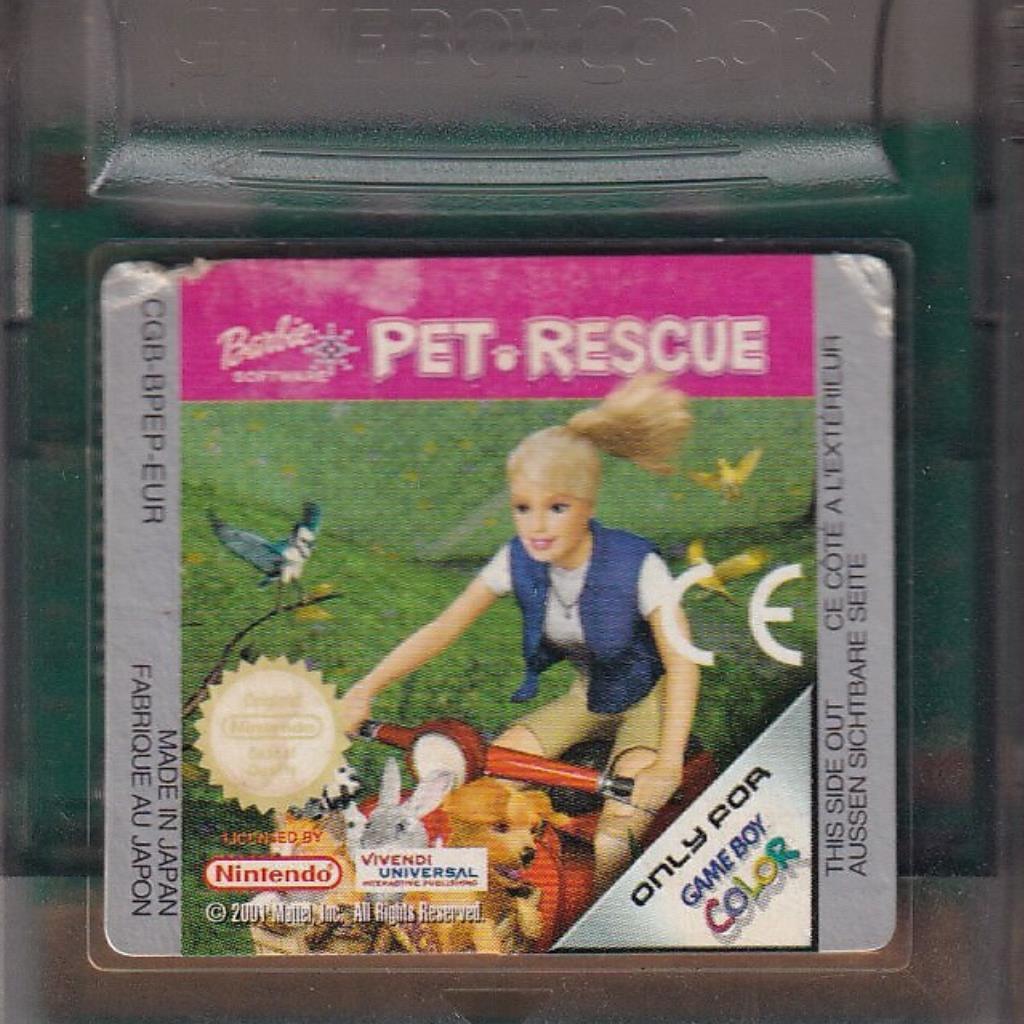 Nintendo Game Boy Color - Barbie: Pet Rescue