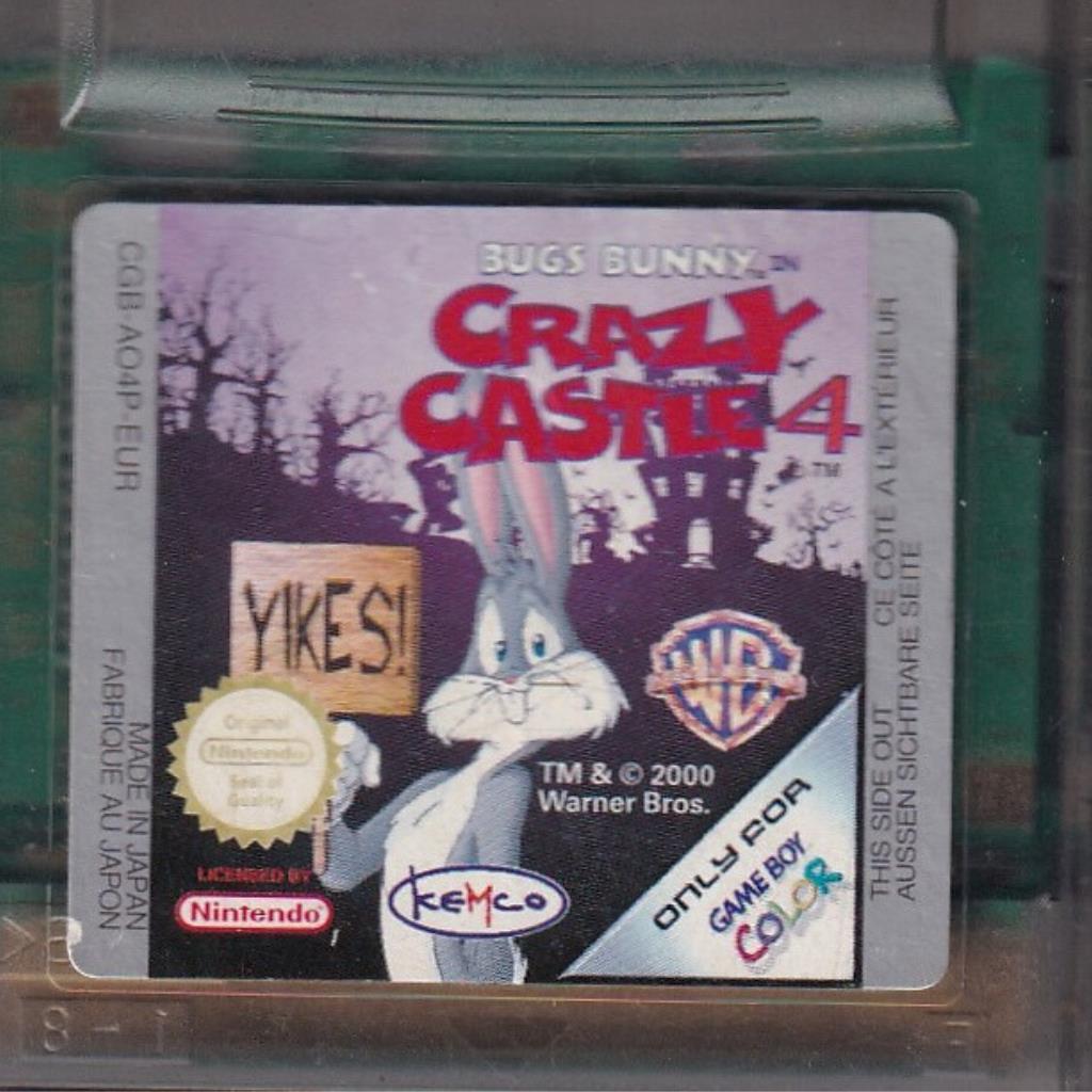 Nintendo Game Boy Color - Bugs Bunny In Crazy Castle 4