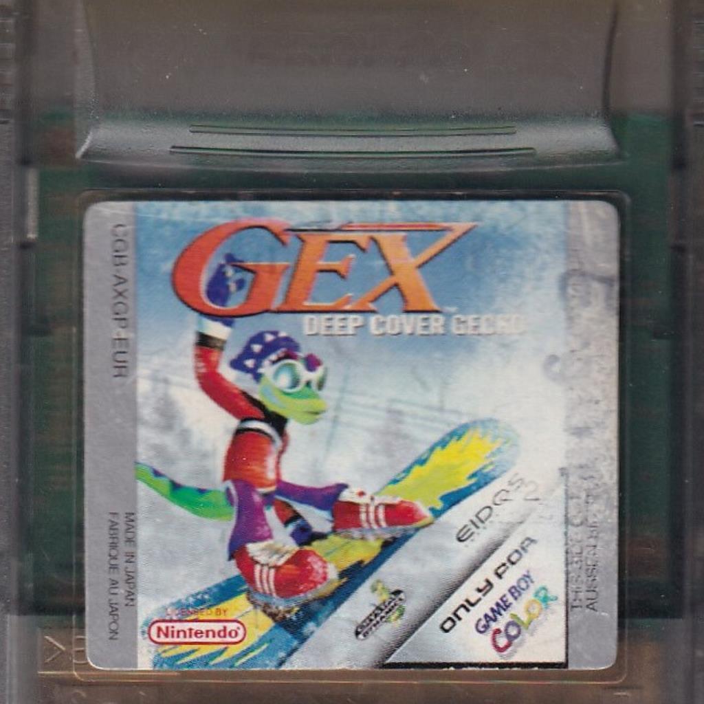Nintendo Game Boy Color - GEX: Deep Cover Gecko