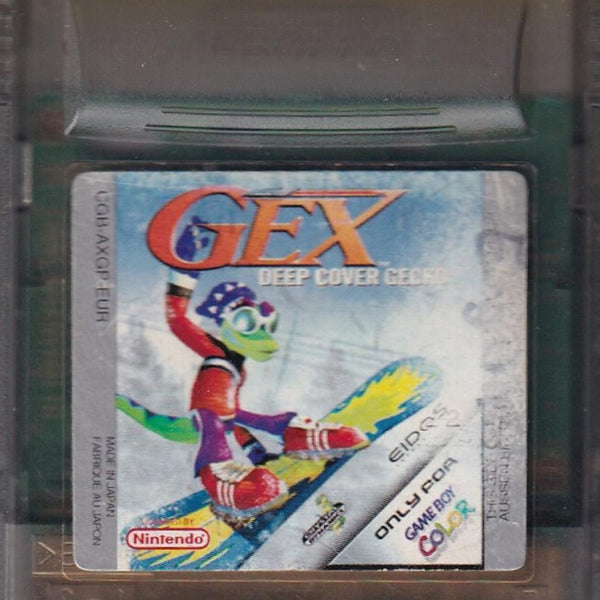 Nintendo Game Boy Color - GEX: Deep Cover Gecko