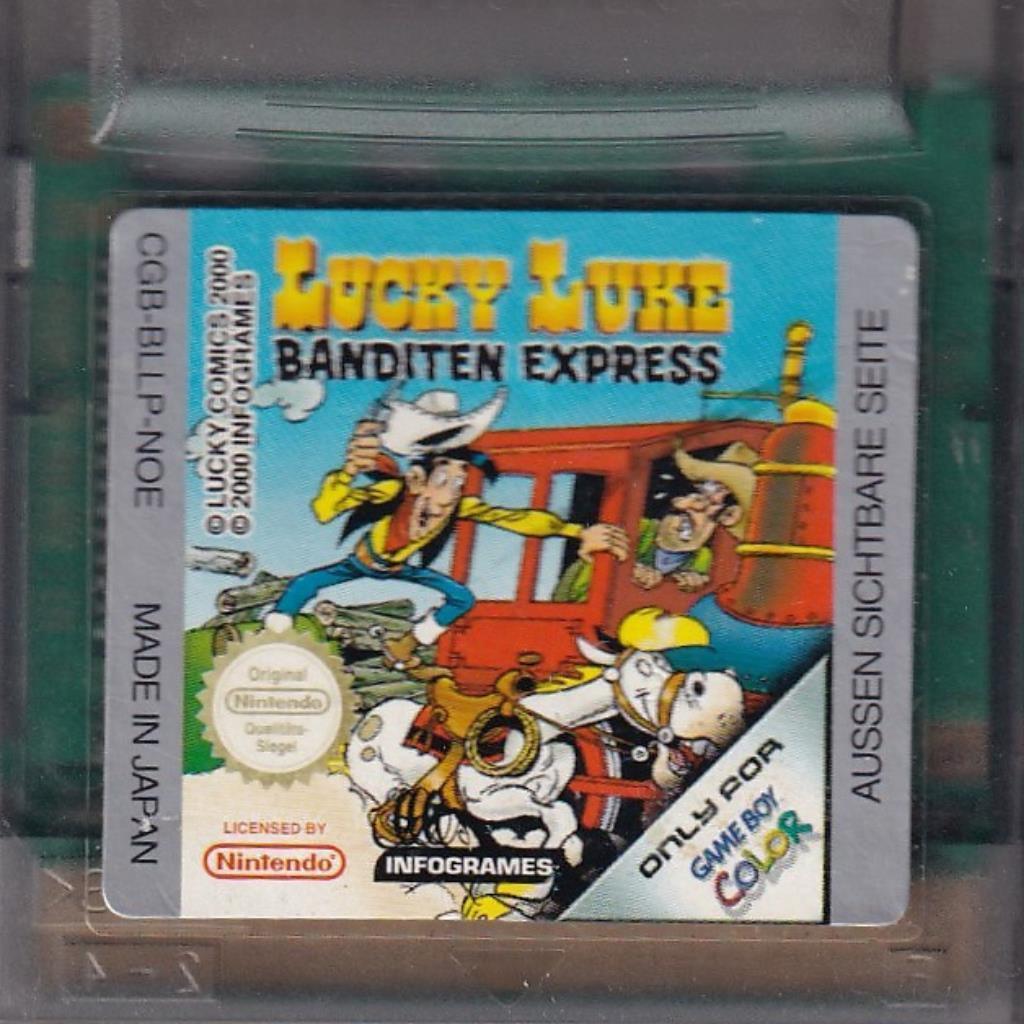 Nintendo Game Boy Color - Lucky Luke: Banditen Express