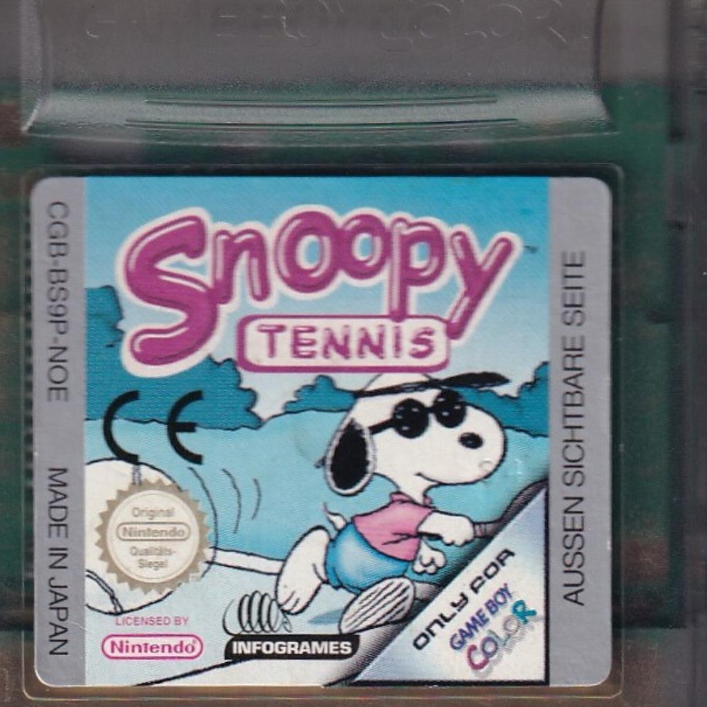 Nintendo Game Boy Color - Snoopy Tennis