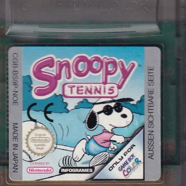 Nintendo Game Boy Color - Snoopy Tennis