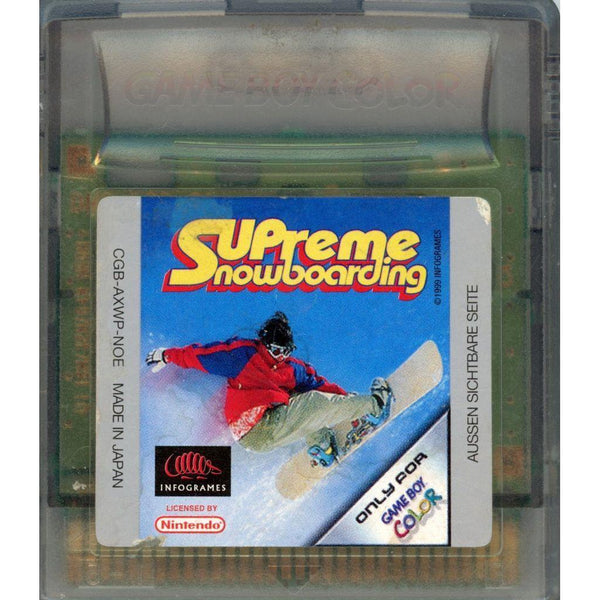 Nintendo Game Boy Color - Supreme Snowboarding