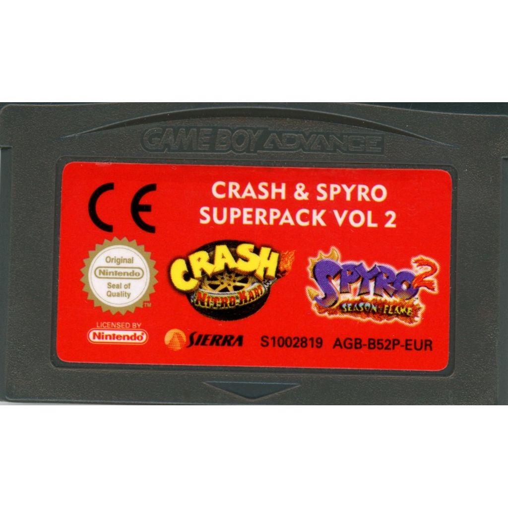 Nintendo Game Boy Advance - 2in1: Crash & Spyro Superpack Volume 2