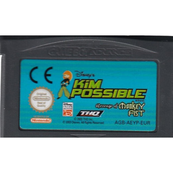 Nintendo Game Boy Advance - Disneys Kim Possible: Monkey Fists Rache