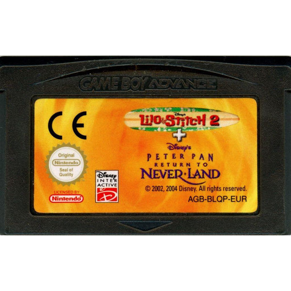 Nintendo Game Boy Advance - Disney's Lilo & Stitch 2 + Disney's Peter Pan