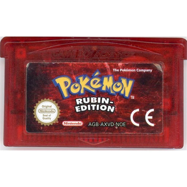 Nintendo Game Boy Advance - Pokémon Rubin-Edition