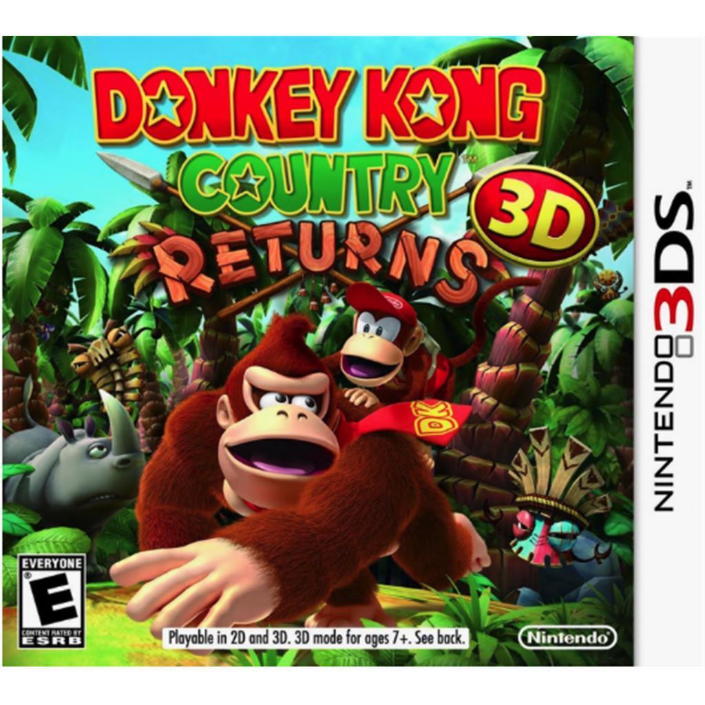 Nintendo 3DS - Donkey Kong Country Returns 3D
