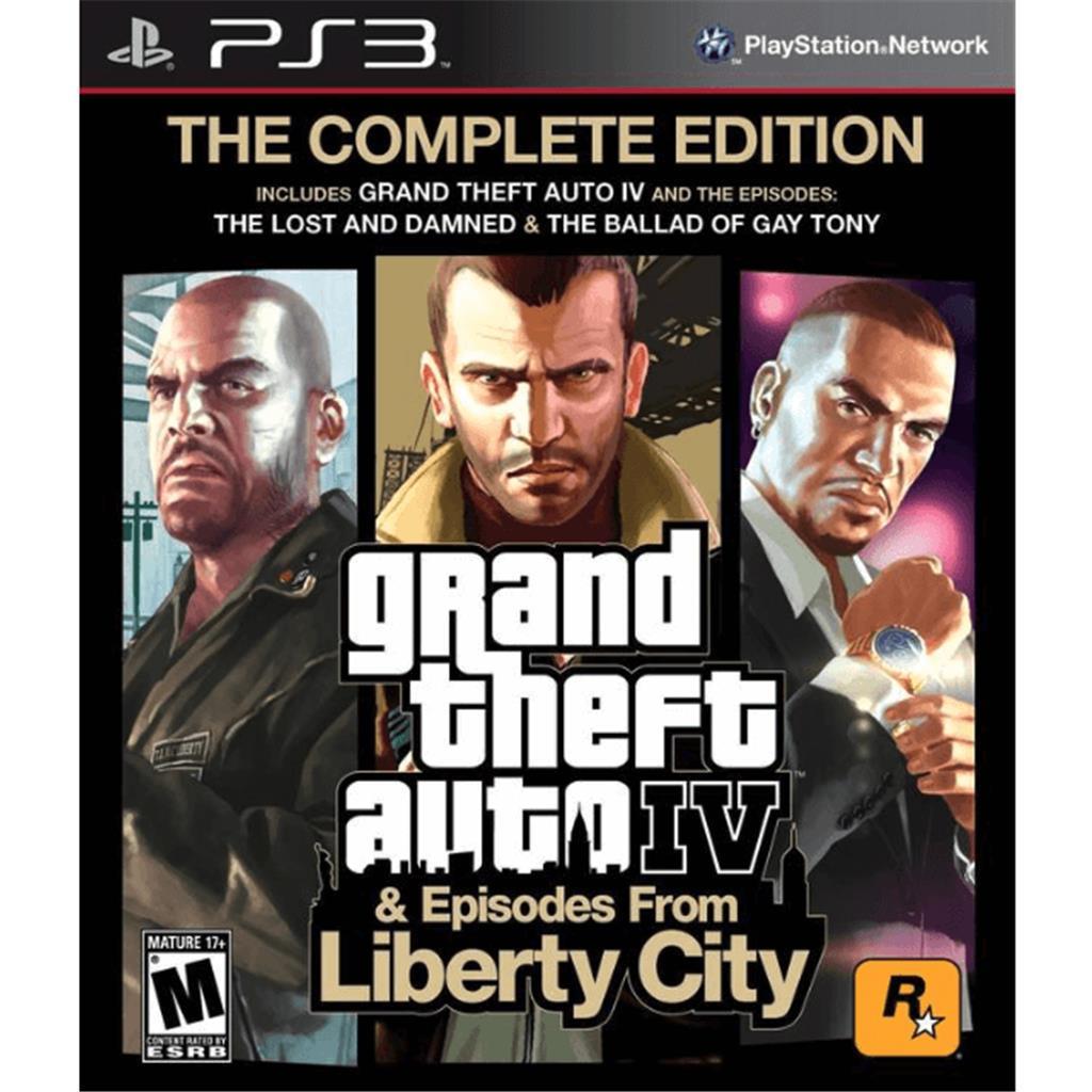 Sony PlayStation 3 - Grand Theft Auto IV The Complete Edition
