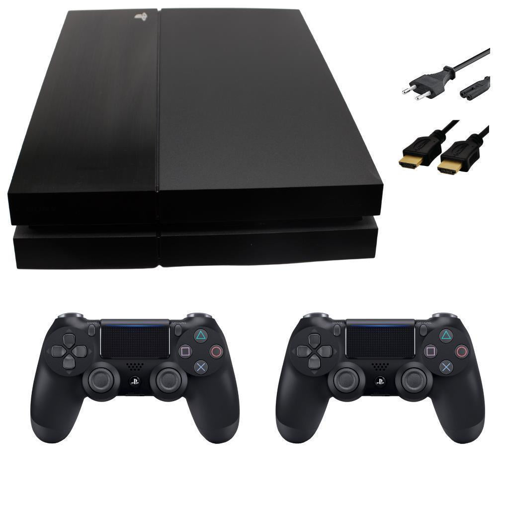 Sony PlayStation 4 - 500GB - 1116A - schwarz - guter Zustand